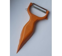 Нож для чистки овощей Borner треугольный оранжевый