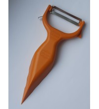 Нож для чистки овощей Borner треугольный оранжевый