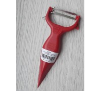 Нож для чистки овощей Borner треугольный красный