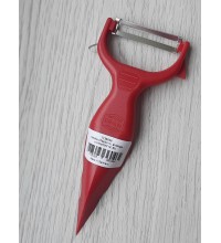 Нож для чистки овощей Borner треугольный красный